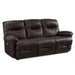 ZAYNAH COLLECTION LEATHER RECLINING SOFA- S501CA4 - J. Patrick’s Furniture (Pooler, GA)
