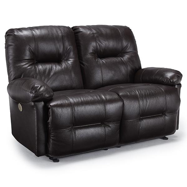 ZAYNAH LOVESEAT LEATHER SPACE SAVER LOVESEAT- L501CA4 - J. Patrick’s Furniture (Pooler, GA)