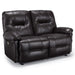 ZAYNAH LOVESEAT LEATHER SPACE SAVER LOVESEAT- L501CA4 - J. Patrick’s Furniture (Pooler, GA)