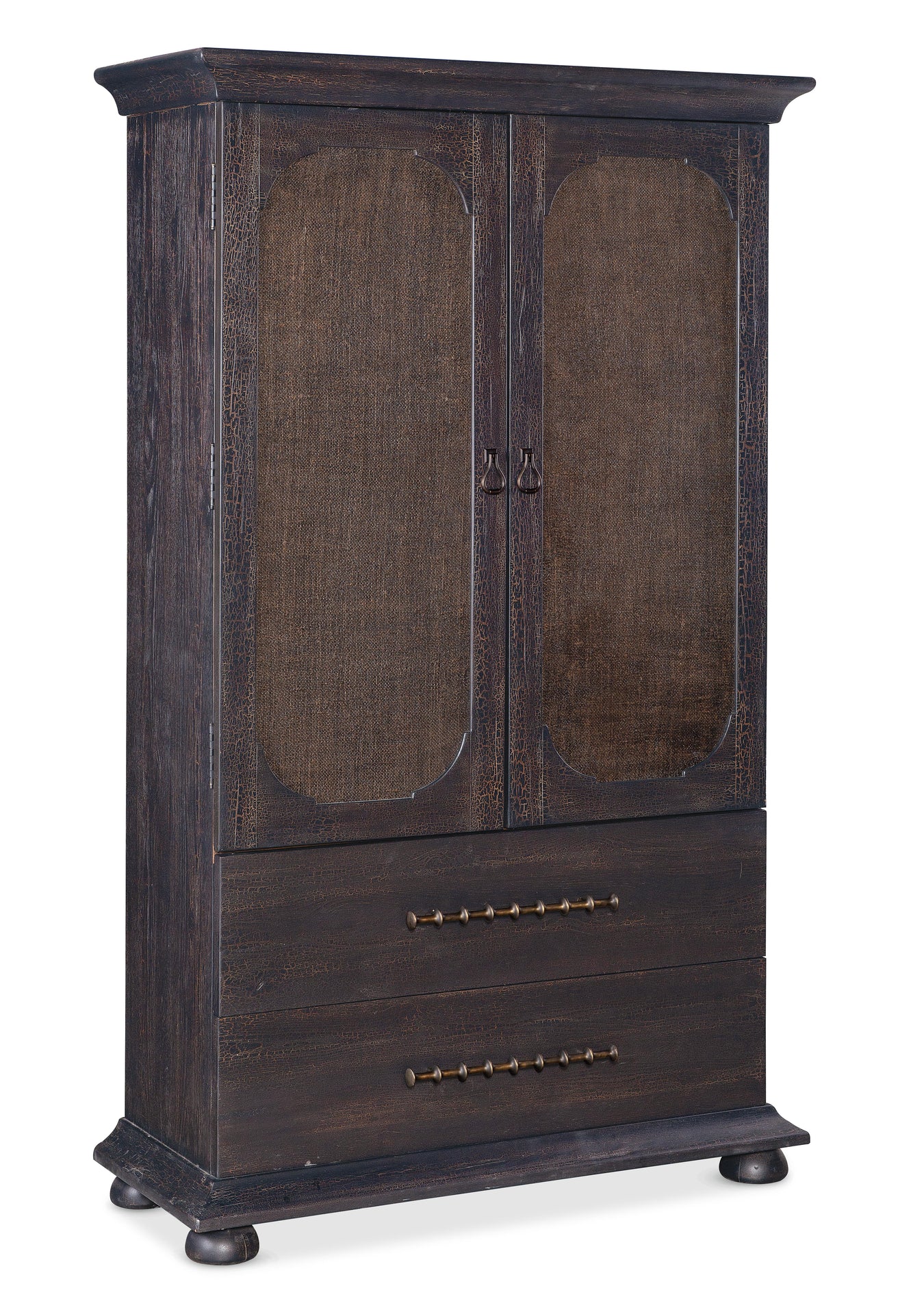Pecky Hickory Veneers and Burlap