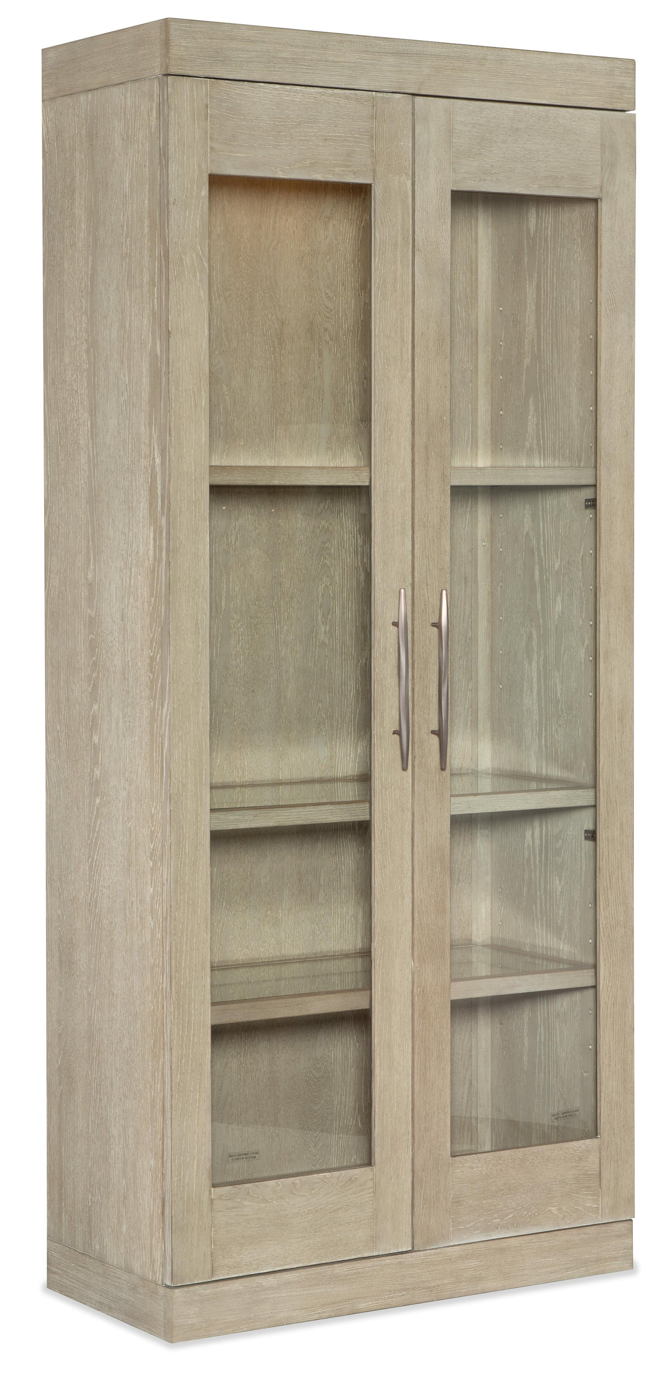 Oak Veneers and Tempered Glass