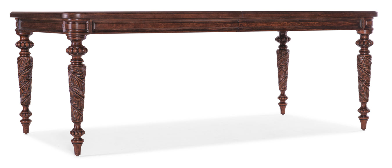 Cherry Veneers and Walnut Inlay with Solid-Wood Edge Top