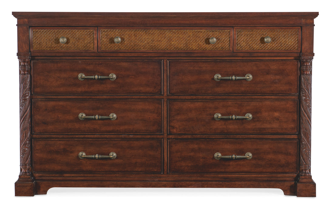 Charleston Nine-Drawer Dresser