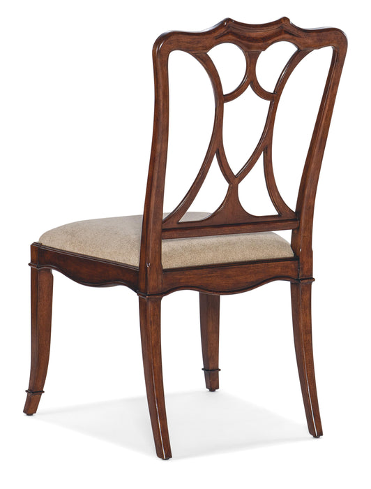 Charleston Upholstered Seat Side Chair-2 per carton/price ea - 6750-75310-85 - J. Patrick’s Furniture (Pooler, GA)