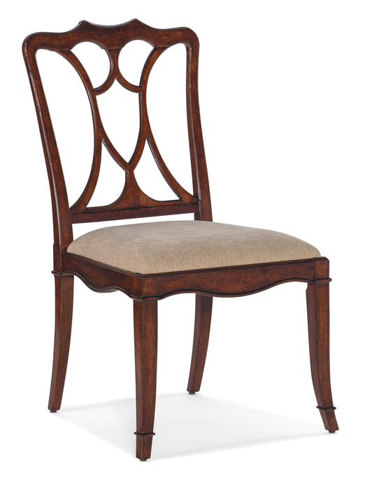 Charleston Upholstered Seat Side Chair-2 per carton/price ea - 6750-75310-85 - J. Patrick’s Furniture (Pooler, GA)