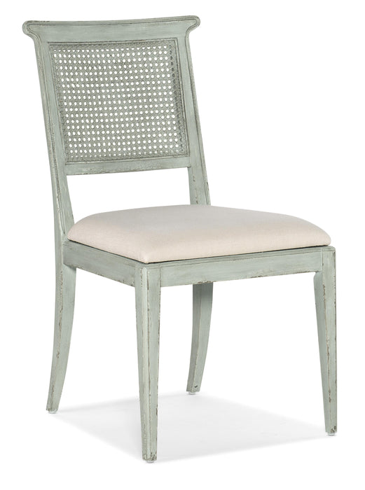 Charleston Upholstered Seat Side Chair-2 per carton/price ea - 6750-75410-40