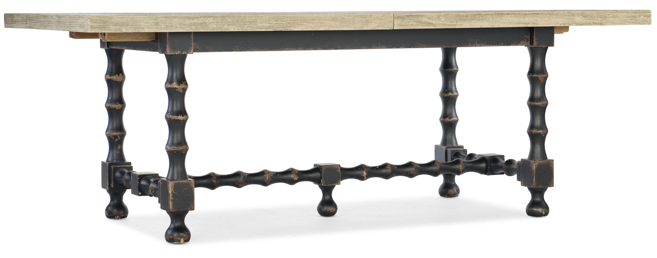 Pine Veneers with Solid-Wood Edge Top