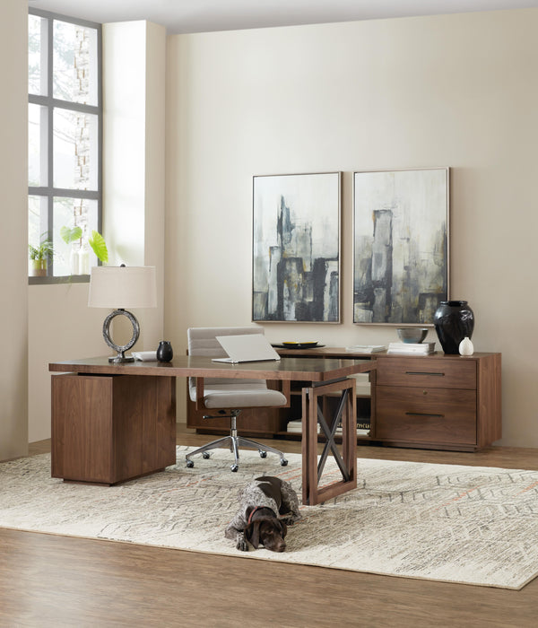 Elon Bunching Short Bookcase