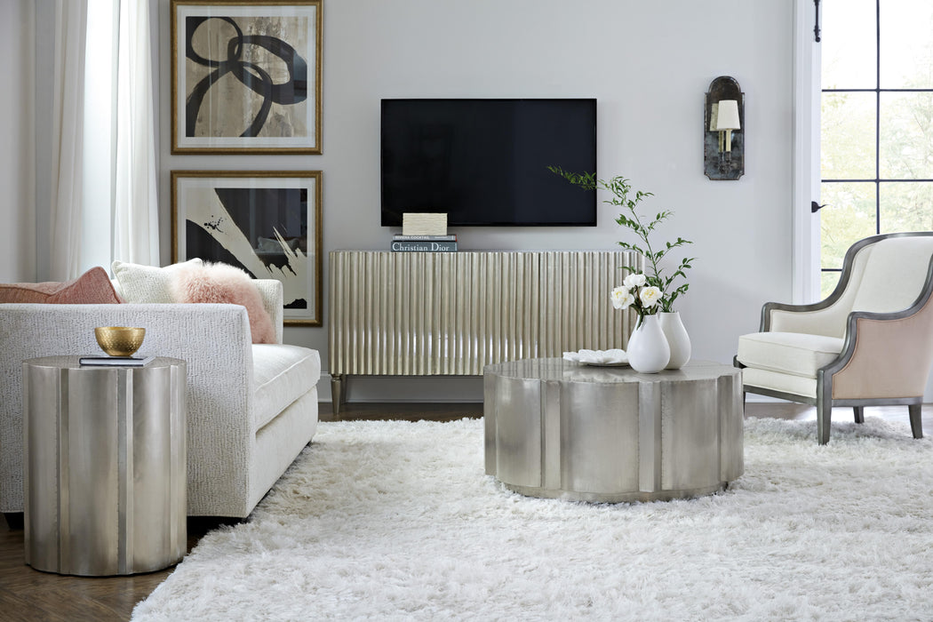German Silver Entertainment Console