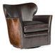 Kato Leather Swivel Chair w/ Dark HOH - J. Patrick’s Furniture (Pooler, GA)