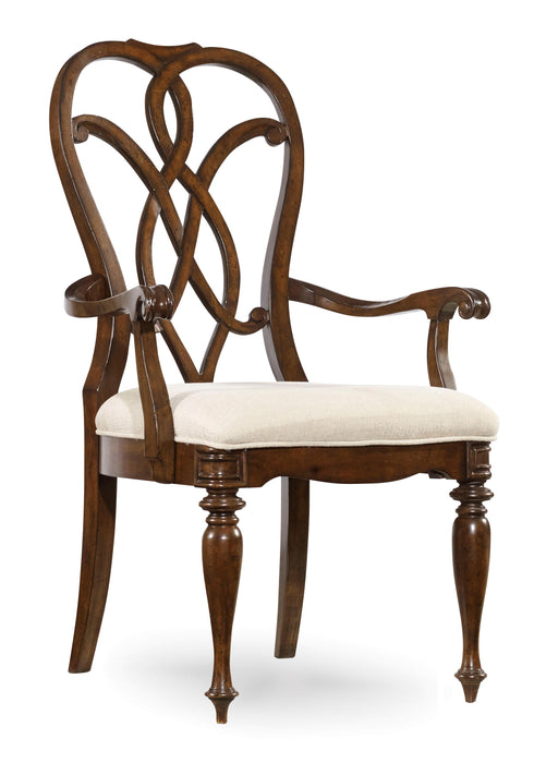 Leesburg Splatback Arm Chair - 2 per carton/price ea - J. Patrick’s Furniture (Pooler, GA)