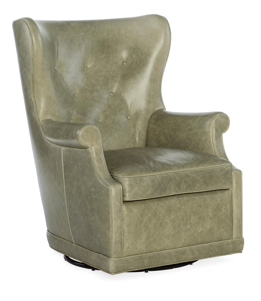 Mai Wing Swivel Club Chair - CC536-SW-031 - J. Patrick’s Furniture (Pooler, GA)