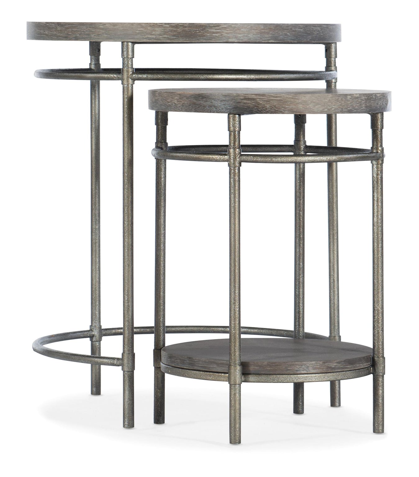 Acacia Veneers with Metal Tubing and Metal Sheet