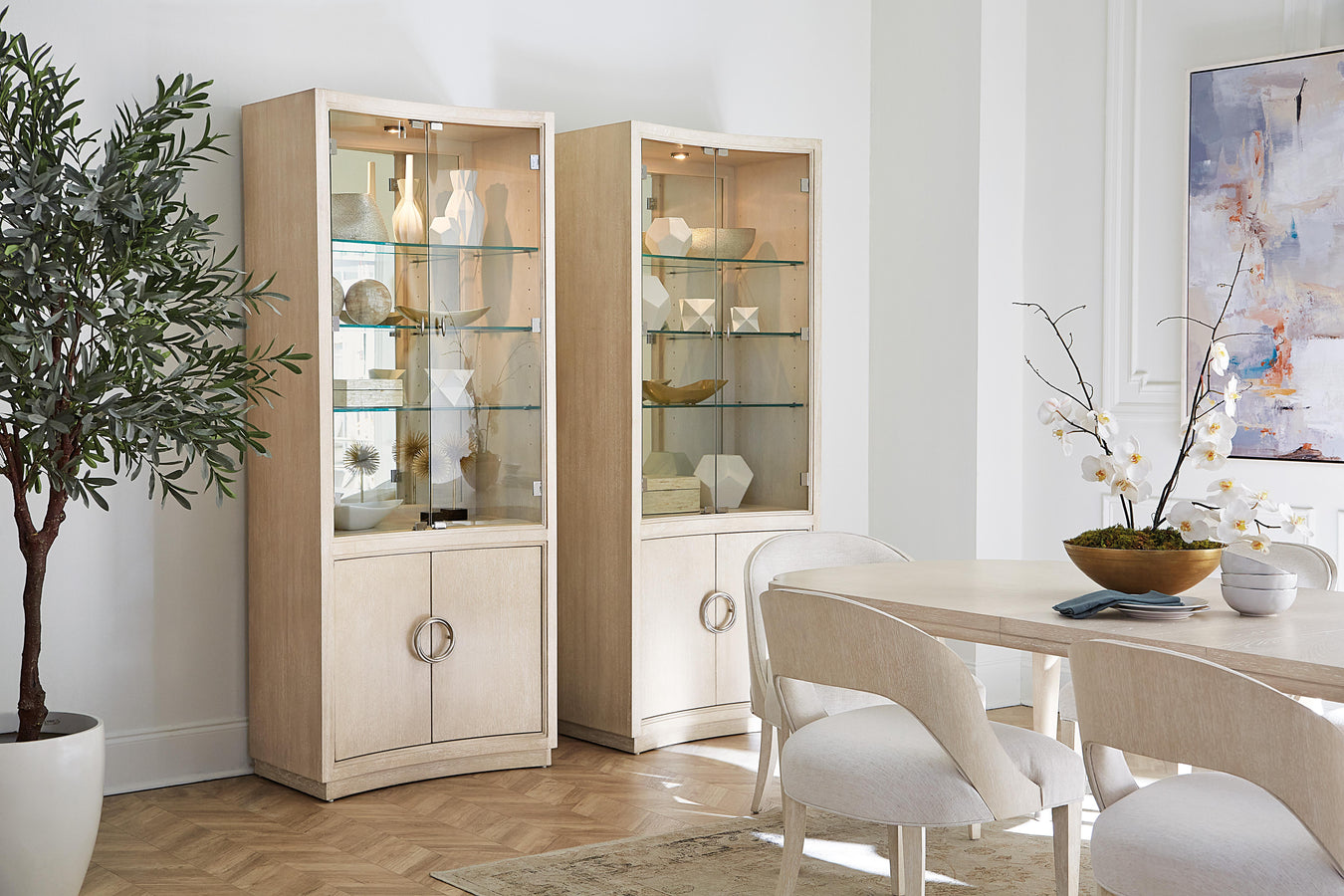Oak Veneers and Tempered Glass