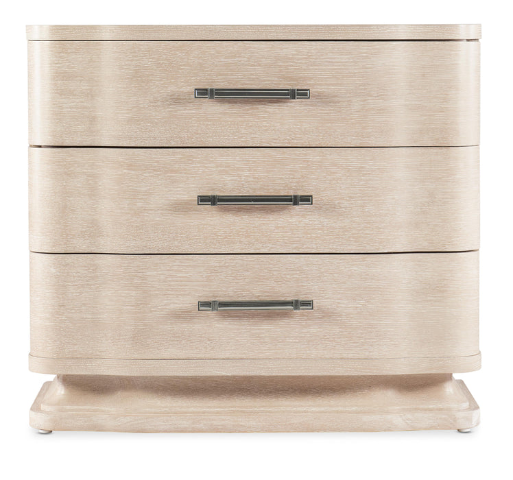 Nouveau Chic Three Drawer Nightstand