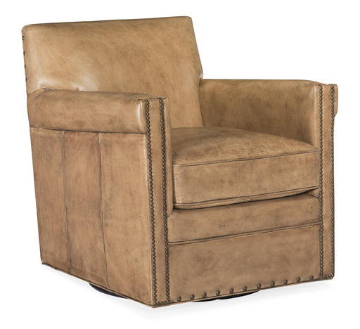 Potter Swivel Club Chair - CC719-SW-087 - J. Patrick’s Furniture (Pooler, GA)