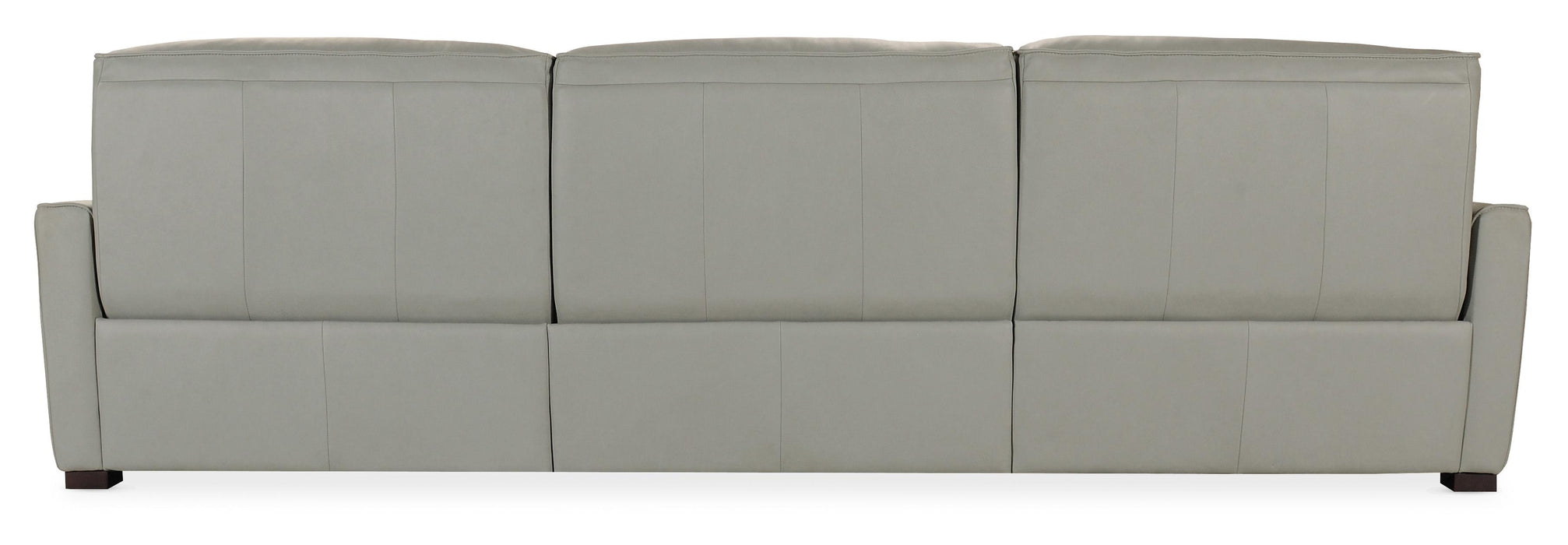 Reaux Power Recline Sofa w/ RAF Chaise w/2 Power Recliners