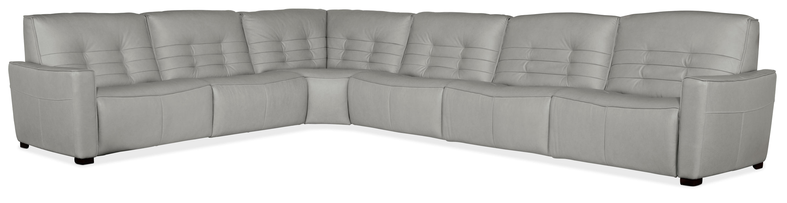 Reaux 6-Piece Power Recline Sectional w/3 Power Recliners