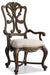 Rhapsody Wood Back Arm Chair - 2 per carton/price ea - J. Patrick’s Furniture (Pooler, GA)