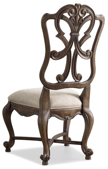 Rhapsody Wood Back Side Chair - 2 per carton/price ea - J. Patrick’s Furniture (Pooler, GA)