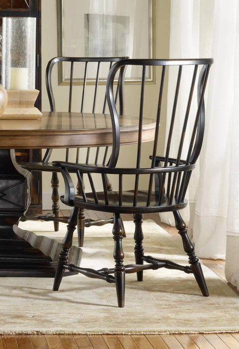 Sanctuary Spindle Arm Chair - 2 per carton/price ea - 3005-75300