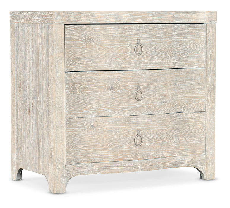 Serenity Antigua Three Drawer Nightstand - 6350-90116-80