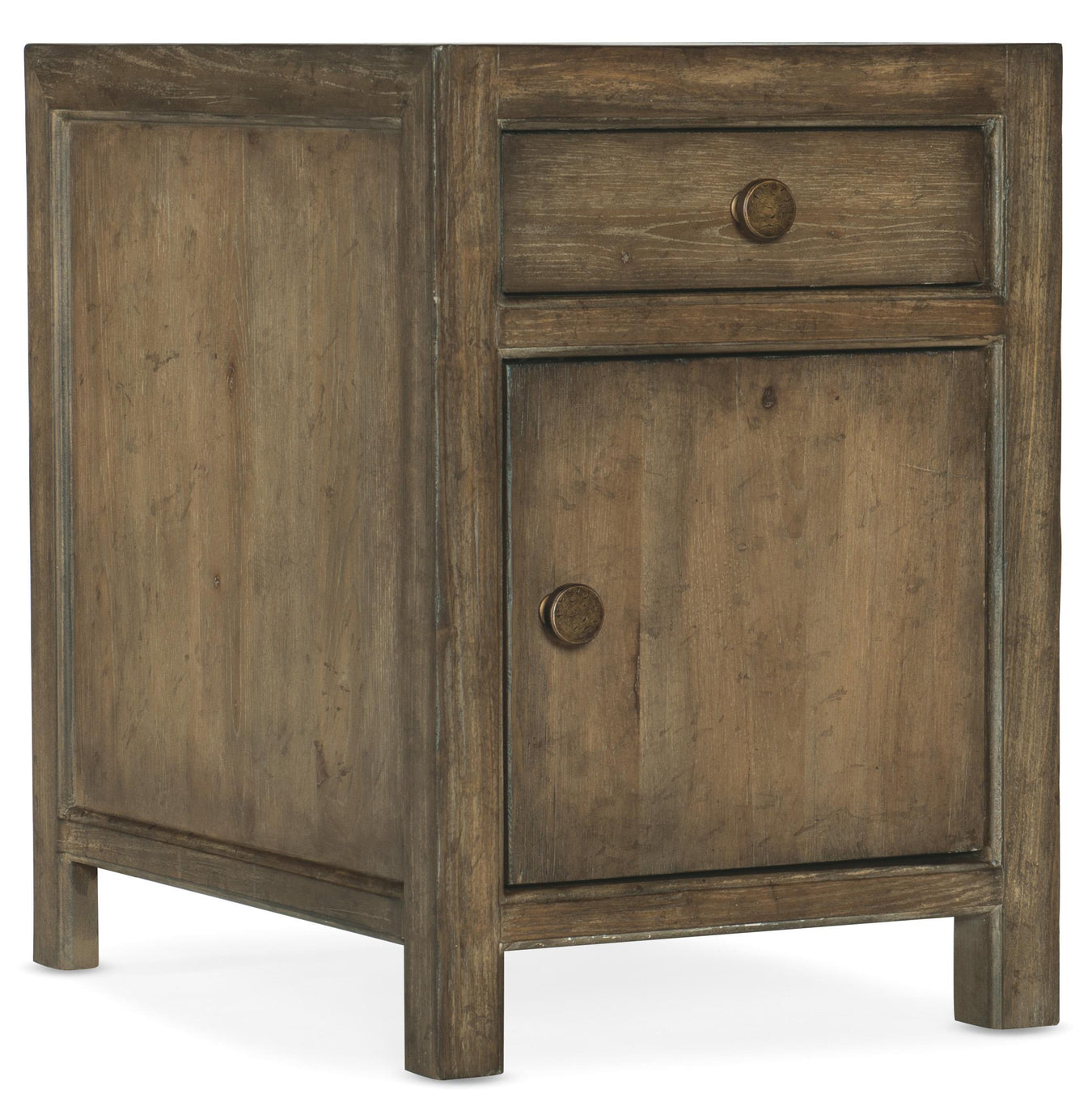 Pecan Veneers with Solid-Wood Edged Top