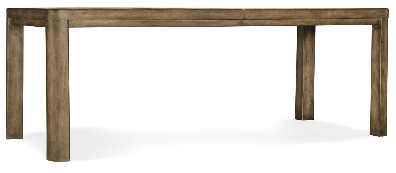 Pecan Veneers with Solid-Wood Edge Top
