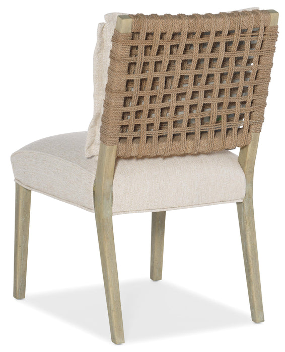 Surfrider Woven Back Side Chair-2 per ctn/price ea - J. Patrick’s Furniture (Pooler, GA)