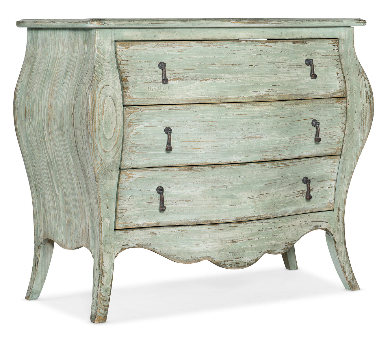 Pine Veneers and Solid Wood-Edge Top