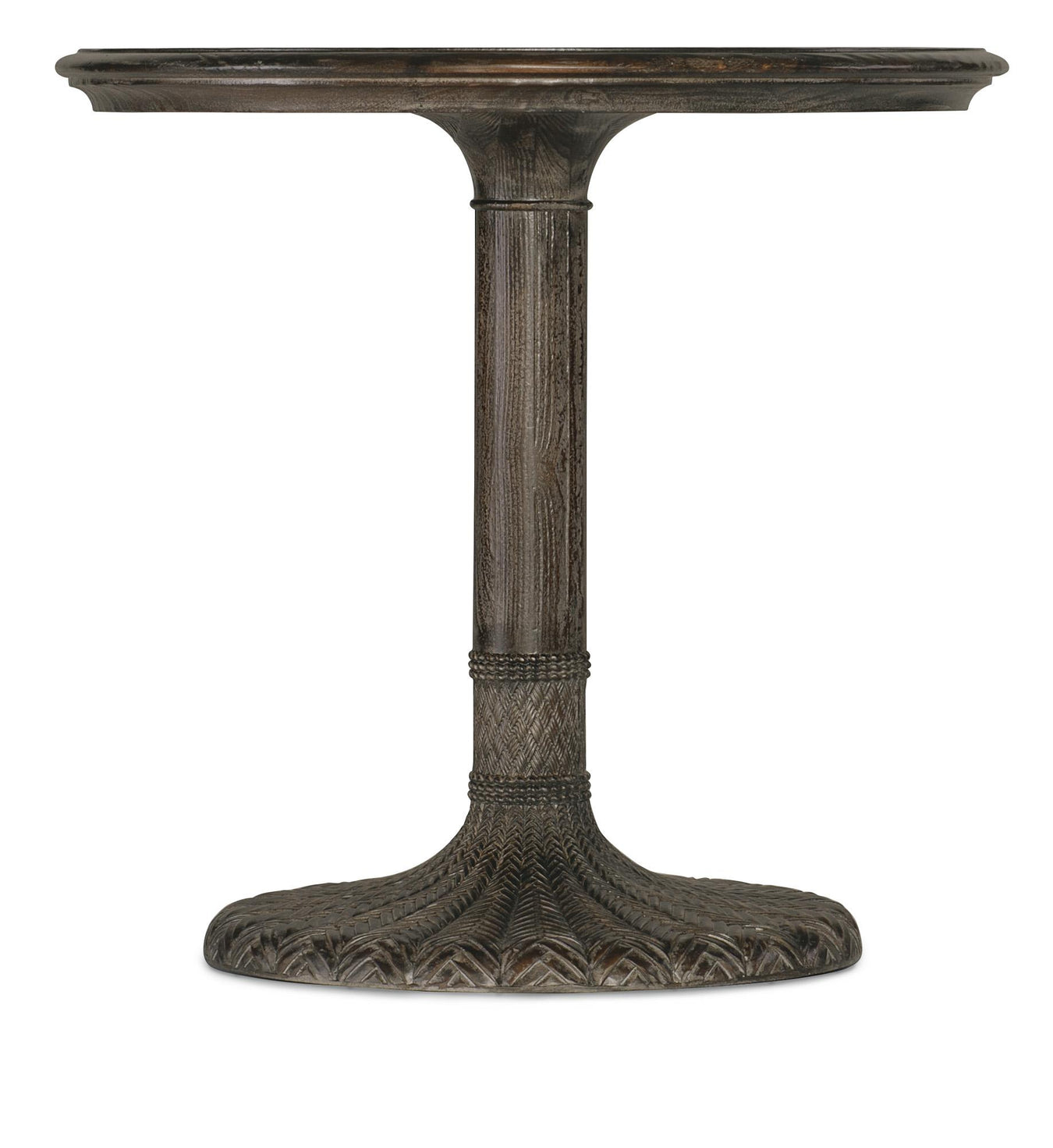 Pine Veneers with Resin and Solid-Wood Edge Top