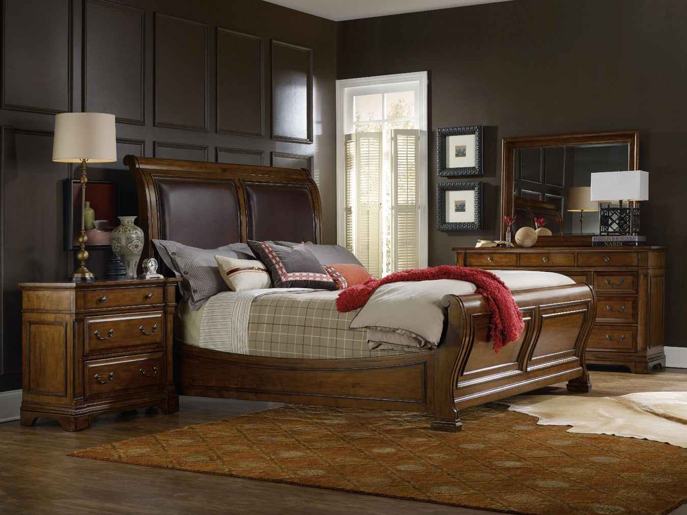 Alder Veneers and Mirror