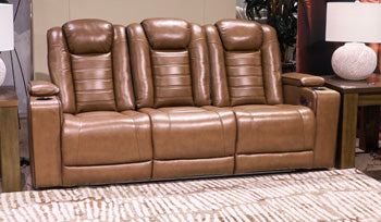 Gruaro Power Reclining Sofa - J. Patrick’s Furniture (Pooler, GA)