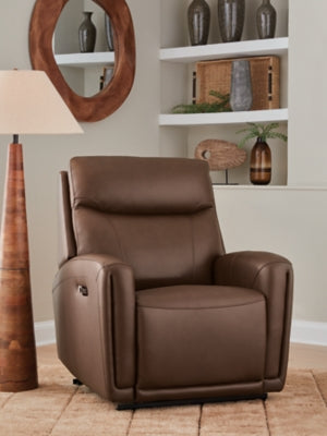 Pincara Power AutoGlide Recliner - J. Patrick’s Furniture (Pooler, GA)