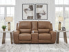 DeepWakes Power Reclining Loveseat with Console - J. Patrick’s Furniture (Pooler, GA)