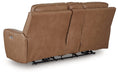 DeepWakes Power Reclining Loveseat with Console - J. Patrick’s Furniture (Pooler, GA)