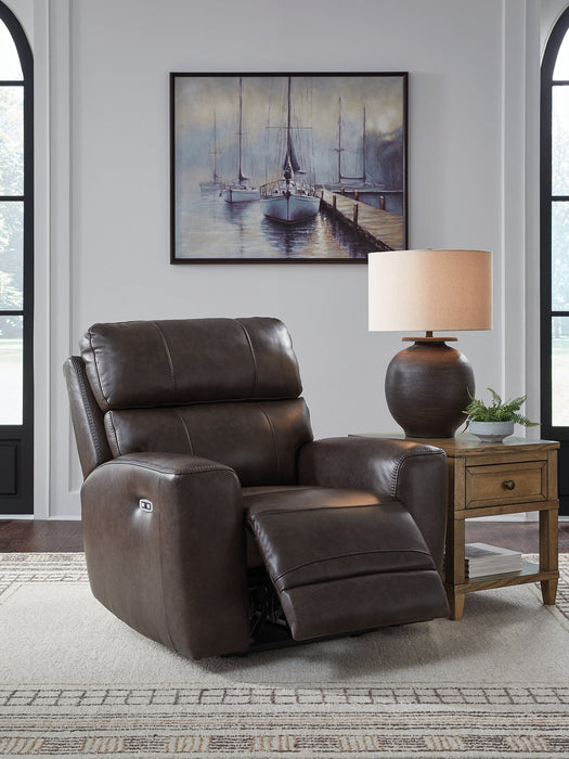 Crossplex Power Recliner - J. Patrick’s Furniture (Pooler, GA)