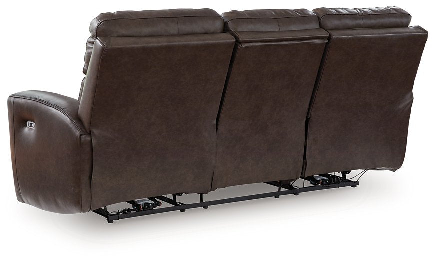 Crossplex Power Reclining Sofa - J. Patrick’s Furniture (Pooler, GA)
