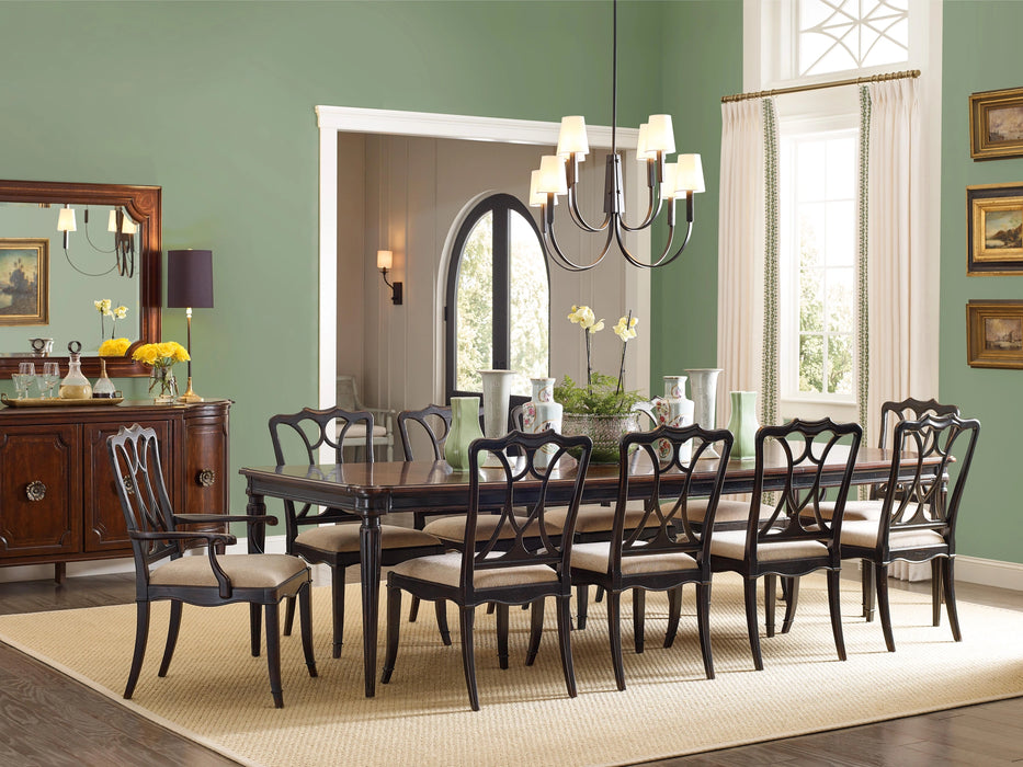 Charleston Upholstered Seat Side Chair-2 per carton/price ea - 6750-75310-97