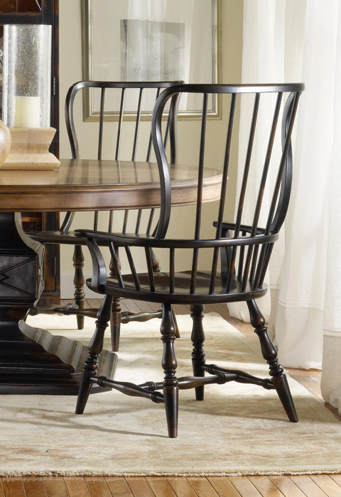 Sanctuary Spindle Arm Chair - 2 per carton/price ea - 3005-75300
