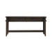 Paradise Valley Console Bar Table in Saddle Brown image