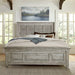 Heartland King Opt California Panel Bed, Dresser & Mirror, Chest image