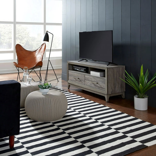 Mercury 47 Inch TV Console in Driftwood Gray image
