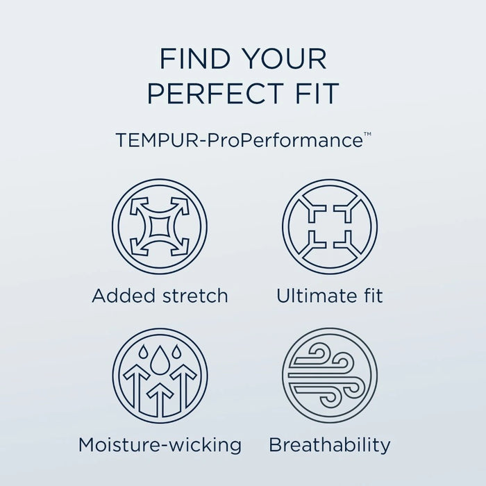 Tempur-Pedic ProPerformance Pillowcase Set - Sleepy Blue