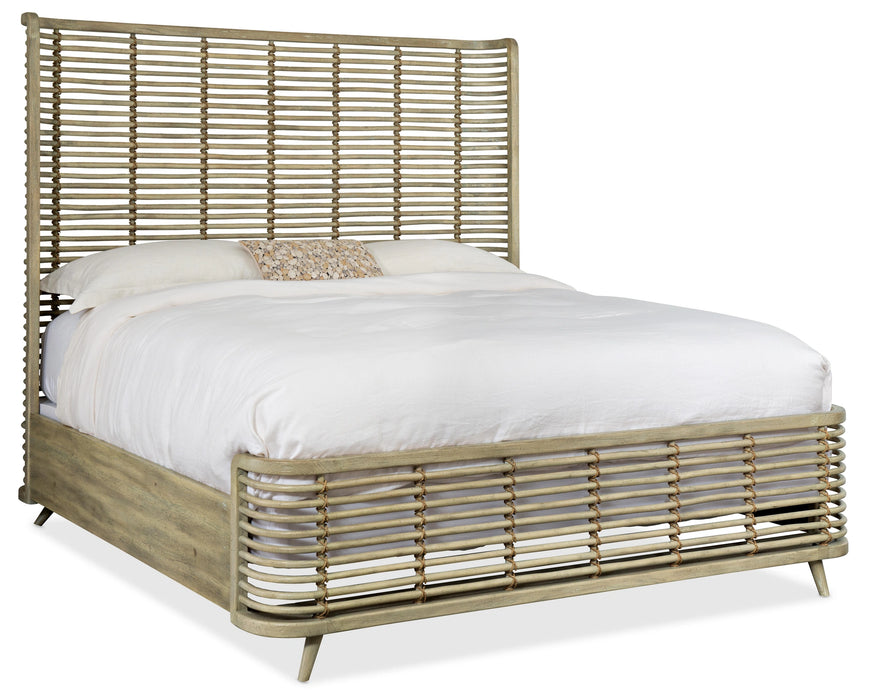 Surfrider California King Rattan Bed