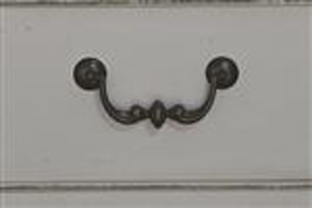 Liberty Furniture Abbey Park Mirrored Door Chest in Antique White - J. Patrick’s Furniture (Pooler, GA)
