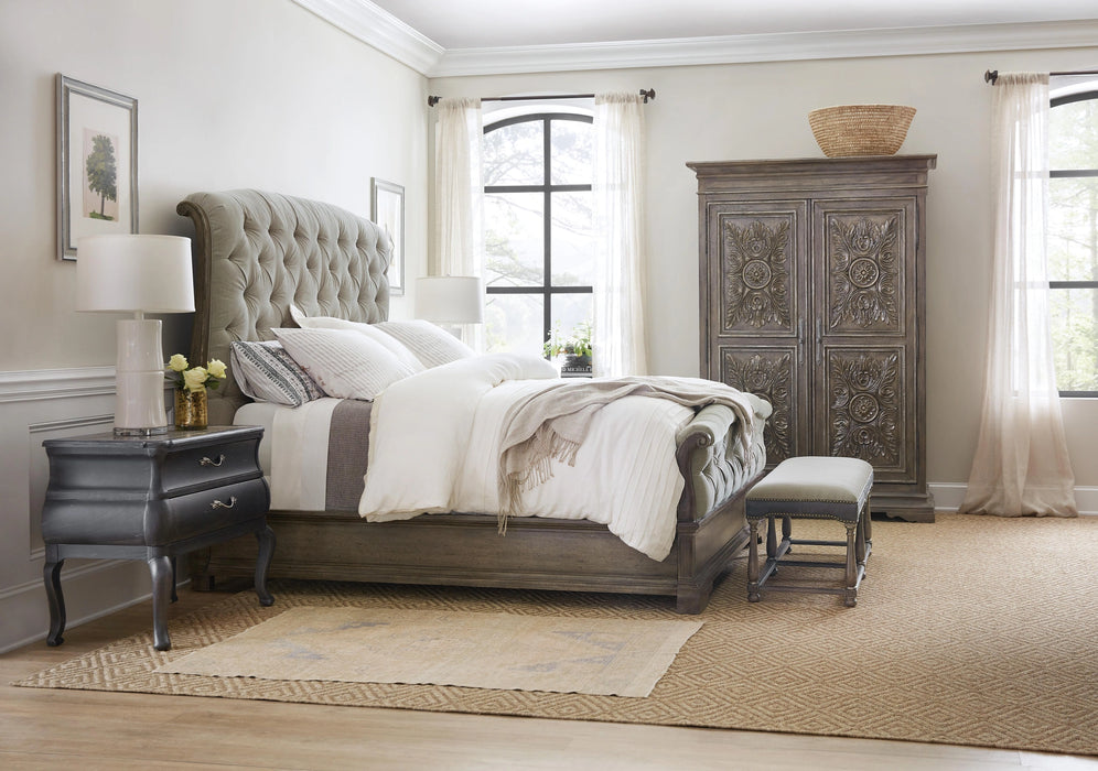 Woodlands King Upholstered Bed