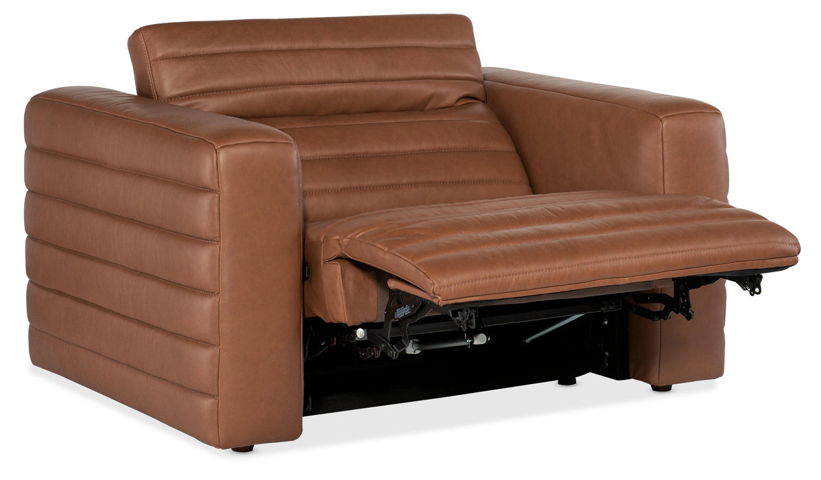 Chatelain Power Recliner with Power Headrest - SS454-P1-088