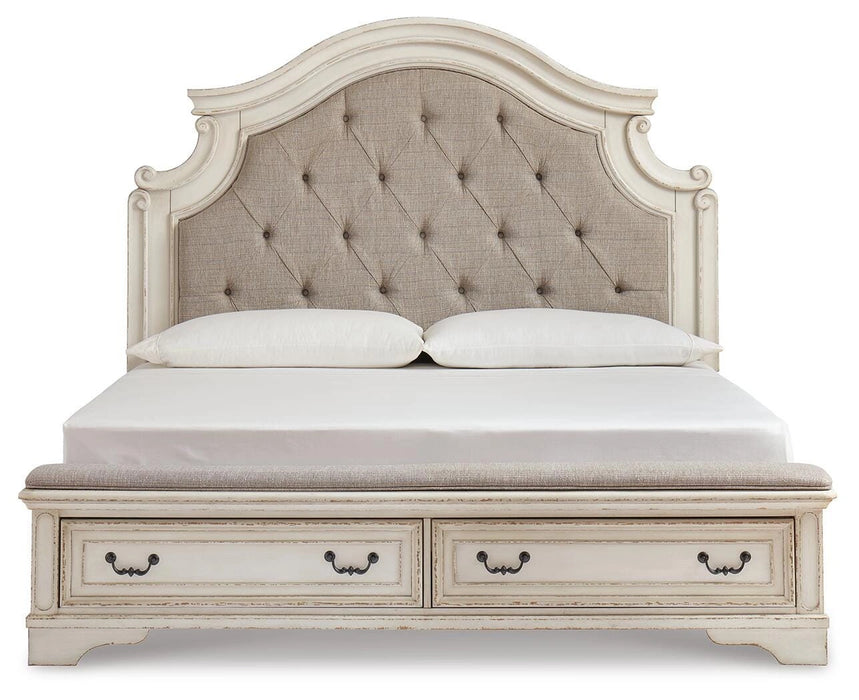 Realyn Upholstered Bedroom Set