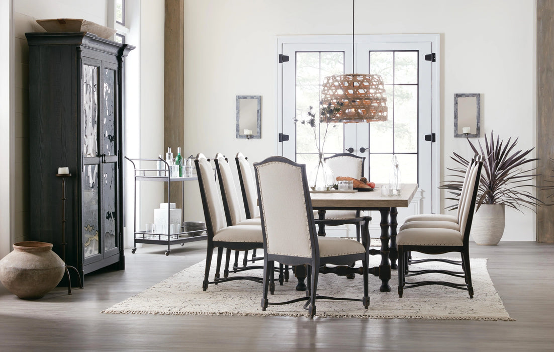 Ciao Bella Upholstered Back Side Chair - 2 per carton/price ea - 5805-75310-99